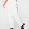 Armani Exchange Script Logo Tailored Trouser - Cream -Modish Muse VMBTZ SQ1 0000000067 CREAM MDf