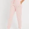 Armani Exchange Embellished Logo Joggers - Pink