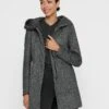 Only Sedona Lightweight Hooded Coat - Grey -Modish Muse VMD80 SQ1 0000000005 GREY MDf