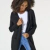 Only Lesly Open Cardigan - Black -Modish Muse VMD8V SQ1 0000000004 BLACK MDf