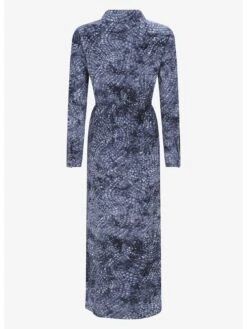 Mint Velvet Avah Ruched Midi Shirt Dress -Modish Muse VMLVZ SQ2 0000000020 BLUE MDb