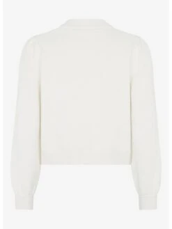 Mint Velvet Ivory Structured Cardigan -Modish Muse VMLWY SQ5 0000000013 WHITE MDd1