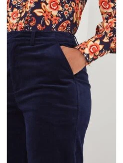 Joe Browns Marvellous Moleskin Trousers - Navy -Modish Muse VNE5S SQ4 0000000048 NAVY MDd
