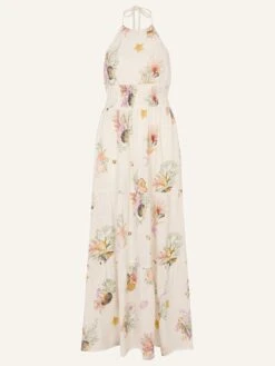 Accessorize Print Halter Neck Dress