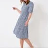 Crew Clothing Tori Dress - Navy -Modish Muse VNT8O SQ1 0000000048 NAVY MDf
