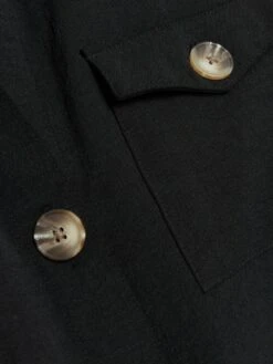 River Island Utility Belted Midi Dress - Black -Modish Muse VNTQ6 SQ5 0000000004 BLACK MDd1