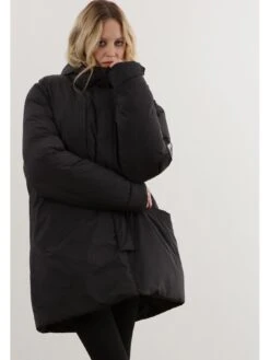 Religion Oversized Hooded Padded Coat - Black -Modish Muse VO0V3 SQ3 0000000004 BLACK MDo