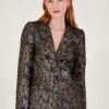 Monsoon Joni Jacquard Jacket -Modish Muse VO5M3 SQ1 0000000004 BLACK MDf