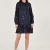 Monsoon Hope Heart Sequin Dress -Modish Muse VO5MY SQ1 0000000048 NAVY MDf
