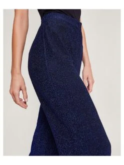 Monsoon Tessa Tinsel Trousers -Modish Muse VO5NU SQ5 0000000048 NAVY MDd1