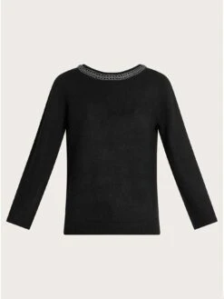 Monsoon Bonita Bead Jumper -Modish Muse VO5O5 SQ5 0000000047 GREEN MDd1