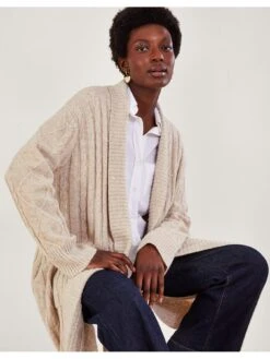 Monsoon Saskia Sequin Cardi -Modish Muse VO5R9 SQ4 0000000013 WHITE MDd