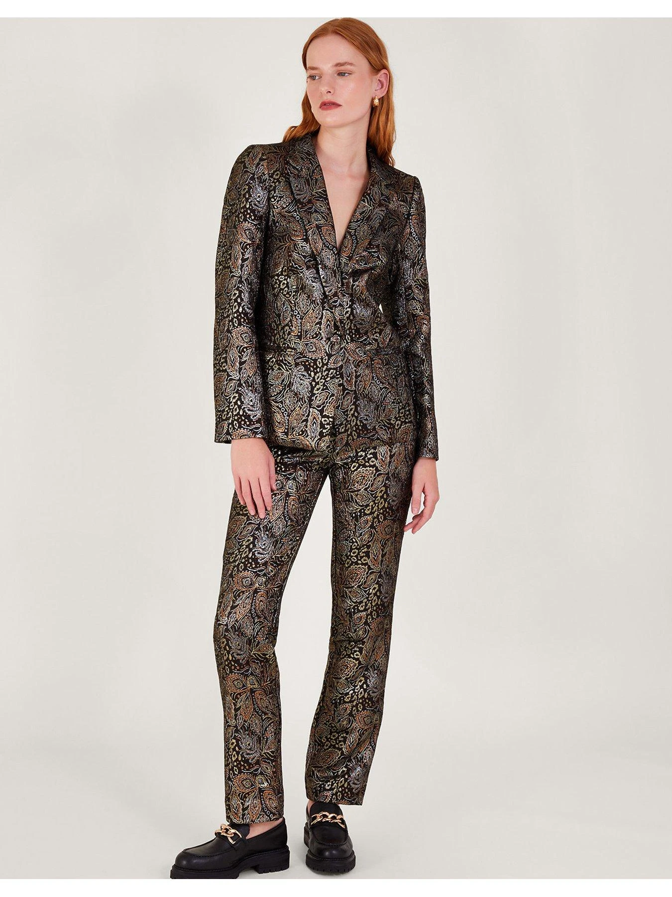 Monsoon Joni Jacquard Trousers 5 Monsoon Joni Jacquard Trousers - Image 3