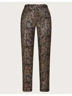 Monsoon Joni Jacquard Trousers 10 Monsoon Joni Jacquard Trousers -Modish Muse VO5V7 SQ4 0000000004 BLACK MDd