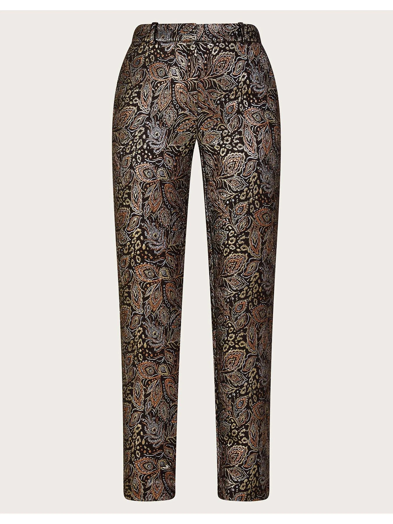 Monsoon Joni Jacquard Trousers 6 Monsoon Joni Jacquard Trousers - Image 4