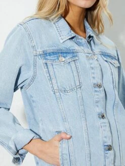 Dorothy Perkins Denim Jacket - Blue -Modish Muse VOGSV SQ4 0000000020 BLUE MDd