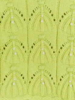 River Island Pearl Cable Fringe Jumper - Yellow -Modish Muse VPGG4 SQ5 0000000076 YELLOW MDd1