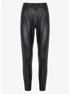 Mint Velvet Faux Leather Tregging -Modish Muse VPONV SQ5 0000000004 BLACK MDd1