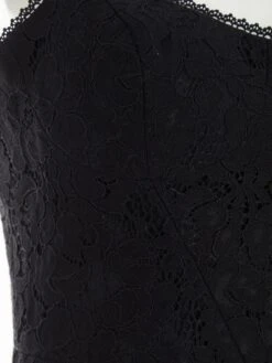 Quiz Black Lace Split Leg Maxi Dress -Modish Muse VPWGO SQ6 0000000004 BLACK MDd2