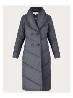 Monsoon Clara Padded Coat - Grey -Modish Muse VQ6QI SQ3 0000000005 GREY MDo