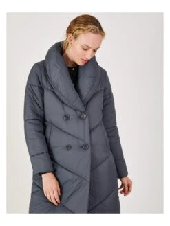 Monsoon Clara Padded Coat - Grey -Modish Muse VQ6QI SQ4 0000000005 GREY MDd