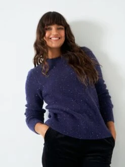 Crew Clothing Glitterball Jumper - Blue