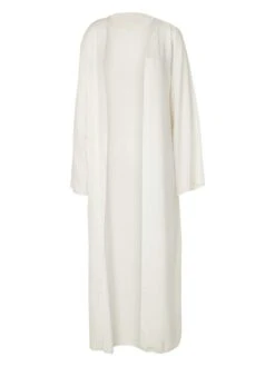 Boohoo Maxi Longline Cardigan - Cream -Modish Muse VQ8HT SQ4 0000000067 CREAM MDd