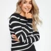 M&Co Striped Jumper