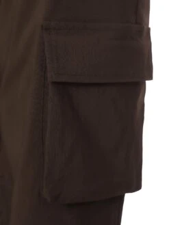 Quiz Brown Tie Waist Cargo Trousers -Modish Muse VQSPC SQ6 0000000143 BROWN MDd2