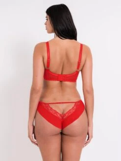 Curvy Kate Scantilly Fascinate Plunge Bra - Red -Modish Muse VQTU6 SQ2 0000000017 RED MDb