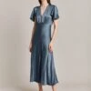 Ghost Grace Dress - Blue -Modish Muse VR5DC SQ1 0000000020 BLUE MDf