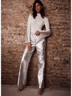 Mint Velvet Ivory Diamante Mesh Jumper -Modish Muse VR6EK SQ3 0000000067 CREAM MDo