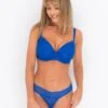 Ivory Rose All Over Lace Bra In Colbalt -Modish Muse VRA9V SQ1 0000000197 BRIGHT BLUE MDf