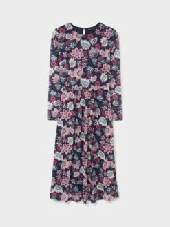 Crew Clothing Alma Jersey Midi Dress - Multi -Modish Muse VRM2M SQ3 0000000029 MULTI MDo