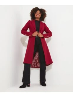 Joe Browns Oh So Sophisticated Coat - Red -Modish Muse VRQ4Y SQ3 0000000017 RED MDo