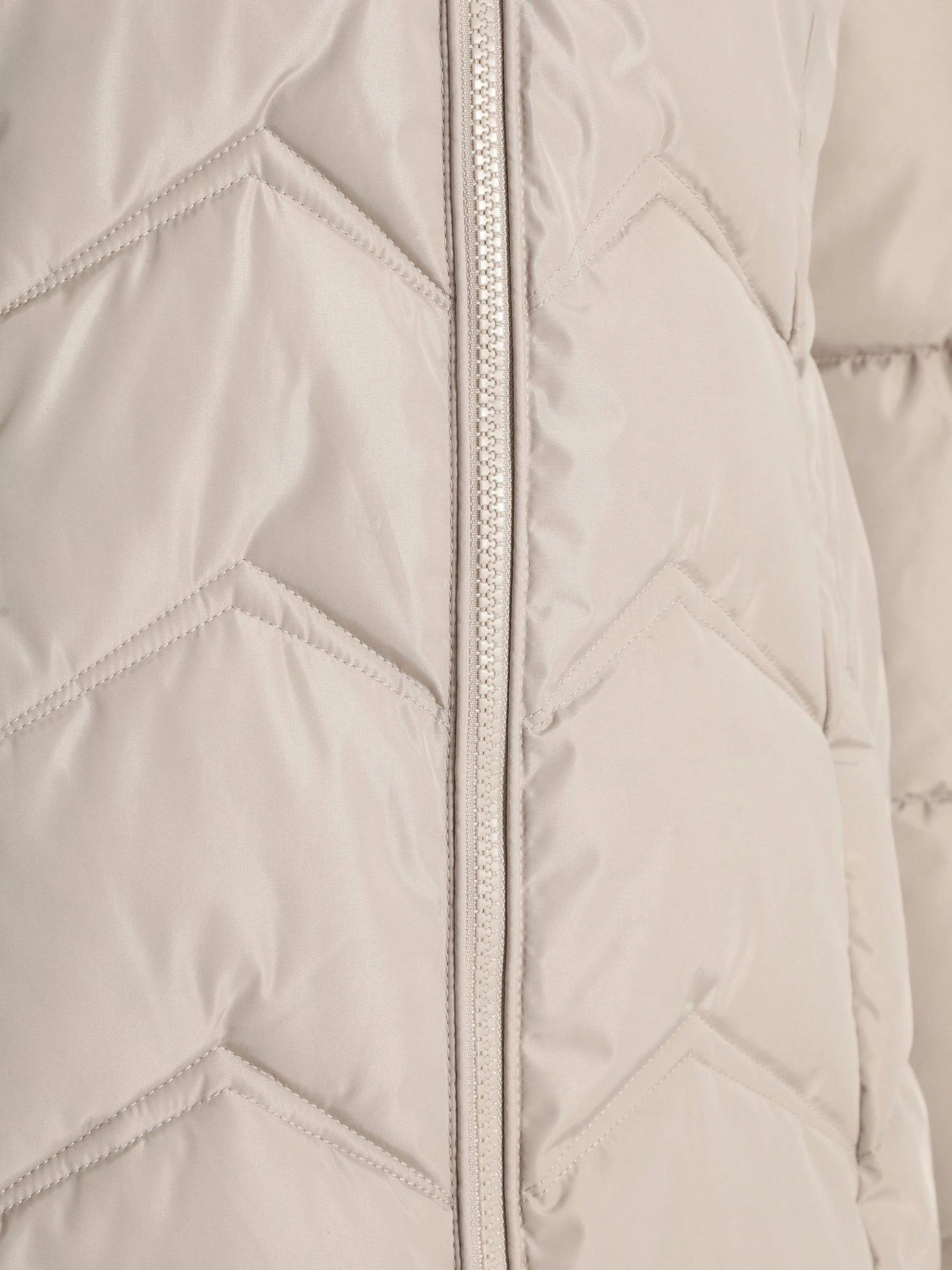 Quiz Stone Padded Faux Fur Hood Parka 8 Quiz Stone Padded Faux Fur Hood Parka - Image 6