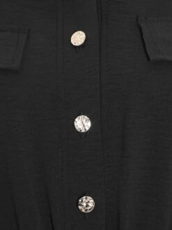 Quiz Black Skater Shirt Dress -Modish Muse VSJ0O SQ6 0000000004 BLACK MDd2