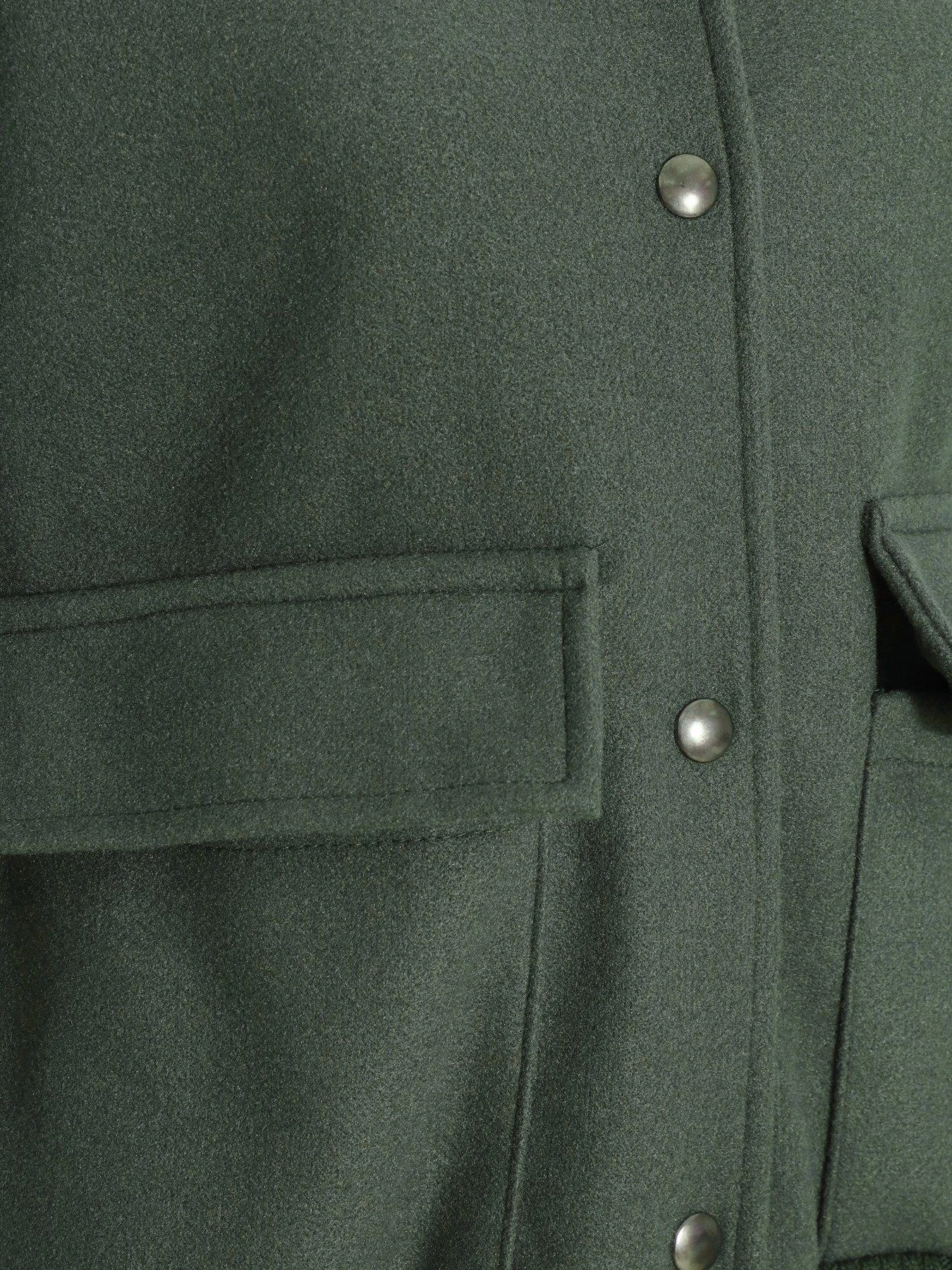 Quiz Khaki Bomber Jacket 8 Quiz Khaki Bomber Jacket - Image 6